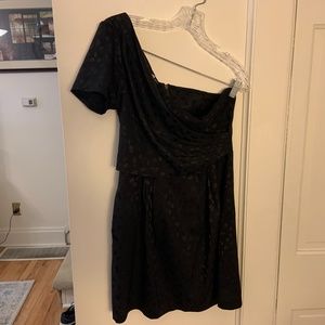 One shouldered cocktail dress